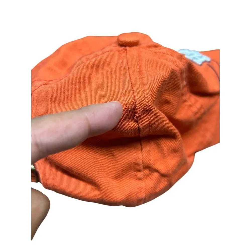 Hard Rock Cafe Boston Orange Adjustable Cap By The Game